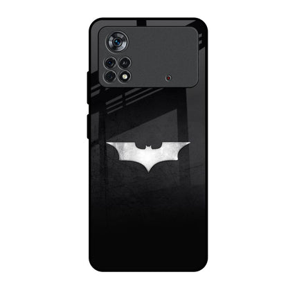 Super Hero Logo Poco X4 Pro 5G Glass Back Cover Online