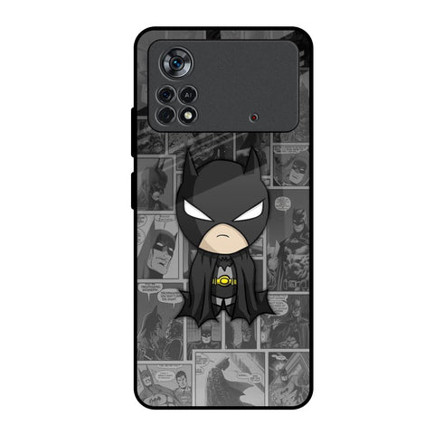 Cartoon Art Poco X4 Pro 5G Glass Back Cover Online