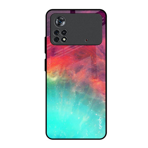 Colorful Aura Poco X4 Pro 5G Glass Back Cover Online
