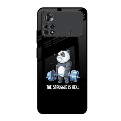 Real Struggle Poco X4 Pro 5G Glass Back Cover Online