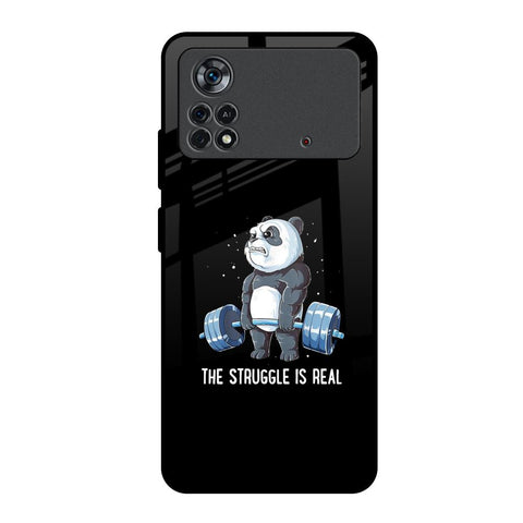 Real Struggle Poco X4 Pro 5G Glass Back Cover Online