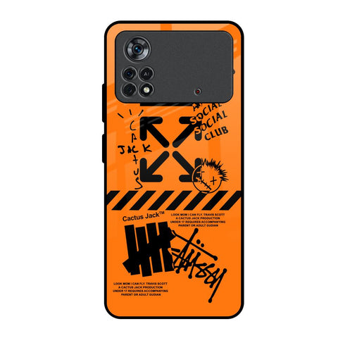 Anti Social Club Poco X4 Pro 5G Glass Back Cover Online