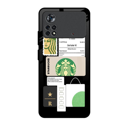 Coffee Latte Poco X4 Pro 5G Glass Back Cover Online