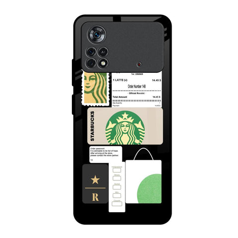 Coffee Latte Poco X4 Pro 5G Glass Back Cover Online