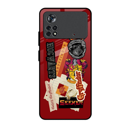 Gryffindor Poco X4 Pro 5G Glass Back Cover Online