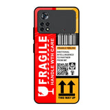 Handle With Care Poco X4 Pro 5G Glass Back Cover Online