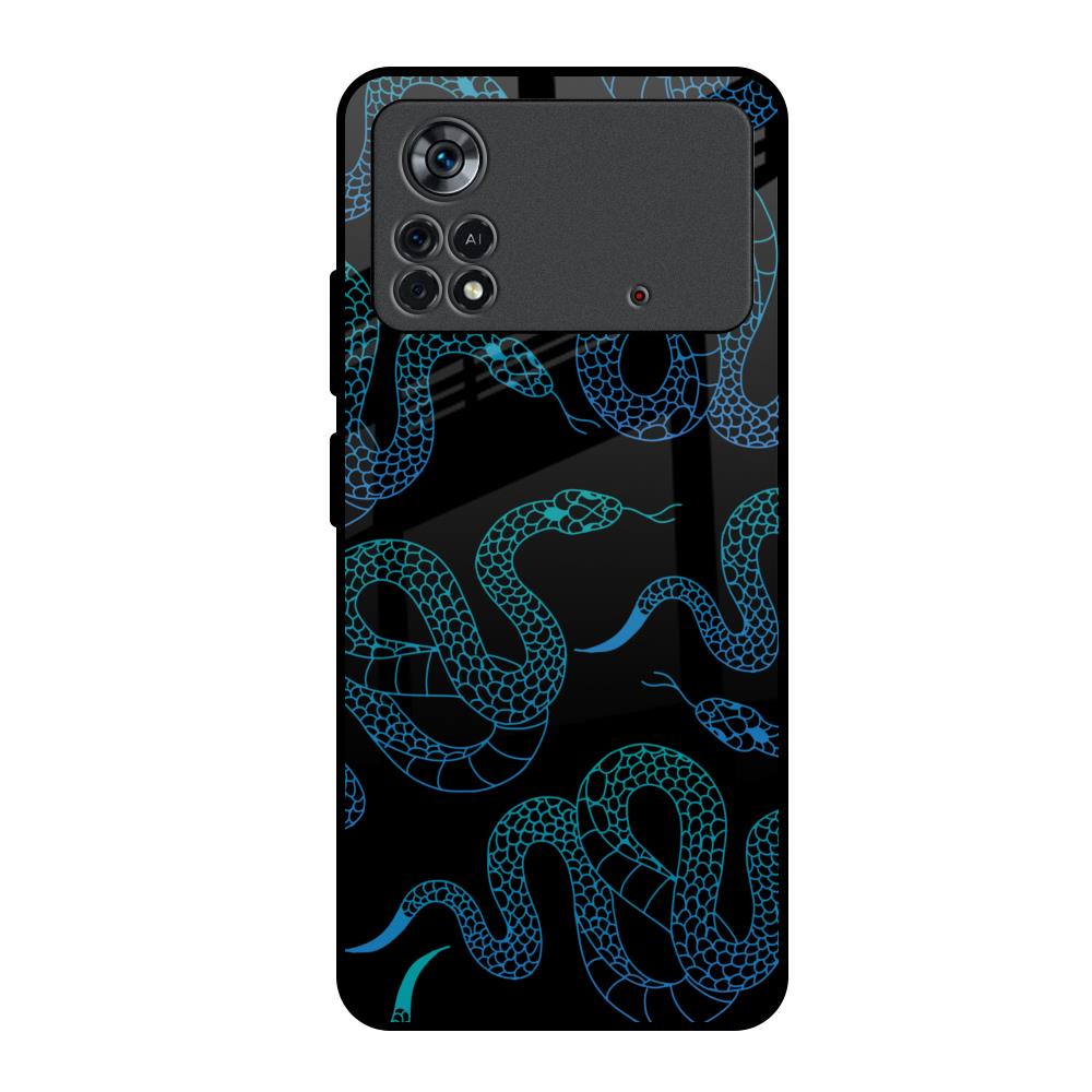 Serpentine Poco X4 Pro 5G Glass Back Cover Online
