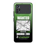 Zoro Wanted Poco X4 Pro 5G Glass Back Cover Online