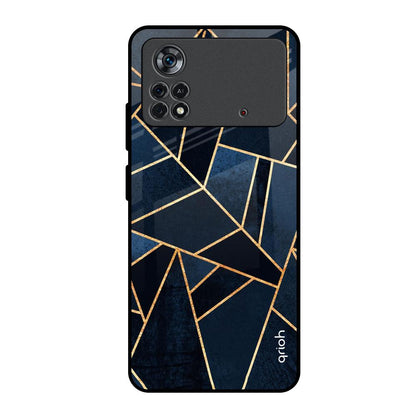 Abstract Tiles Poco X4 Pro 5G Glass Back Cover Online