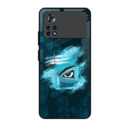 Power Of Trinetra Poco X4 Pro 5G Glass Back Cover Online