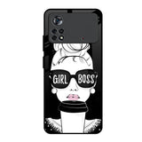 Girl Boss Poco X4 Pro 5G Glass Back Cover Online