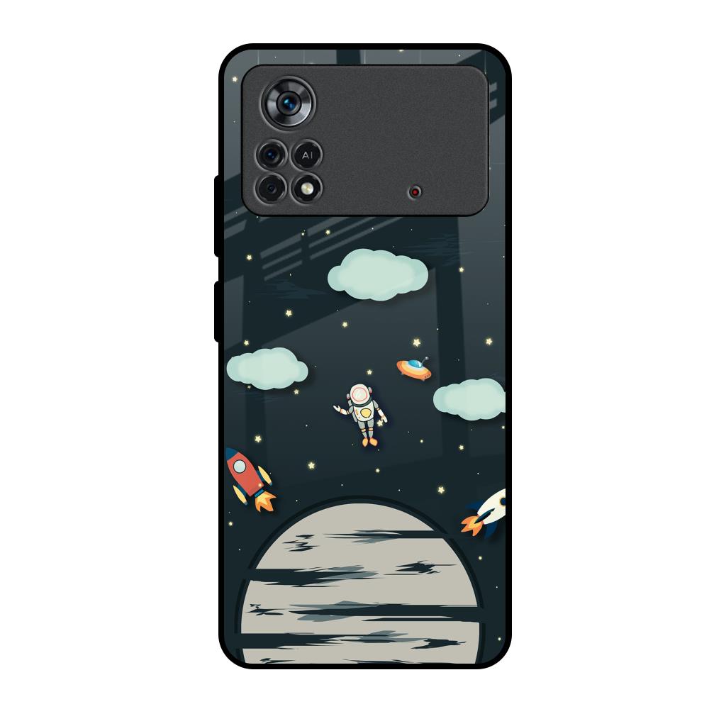 Astronaut Dream Poco X4 Pro 5G Glass Back Cover Online