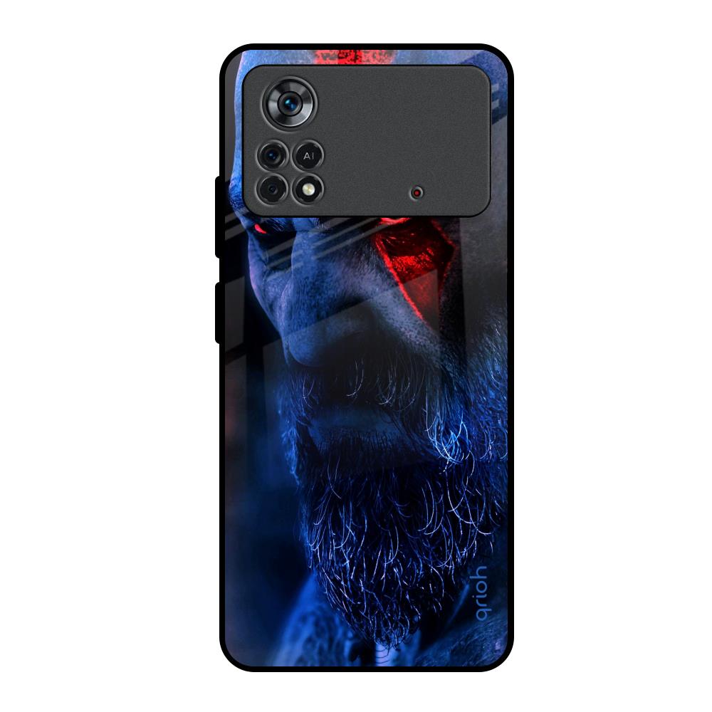 God Of War Poco X4 Pro 5G Glass Back Cover Online