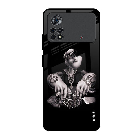 Gambling Problem Poco X4 Pro 5G Glass Back Cover Online