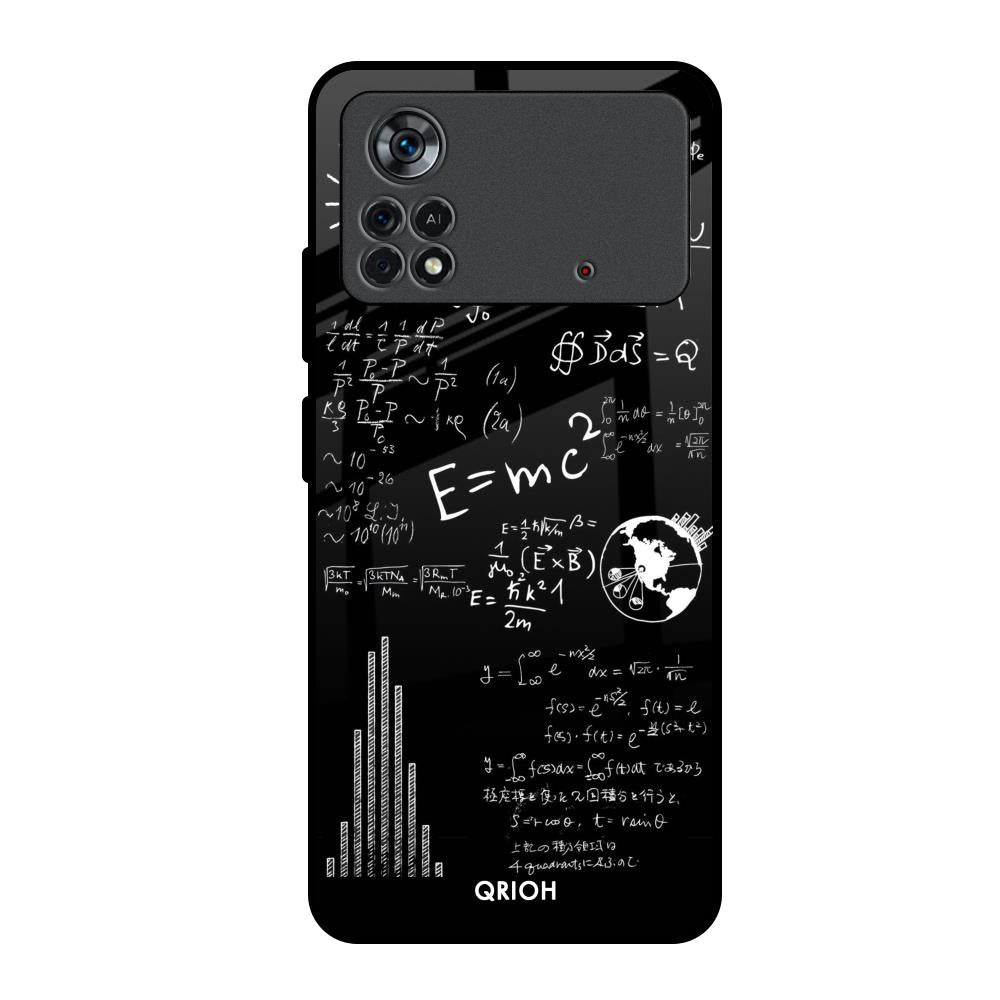 Funny Math Poco X4 Pro 5G Glass Back Cover Online