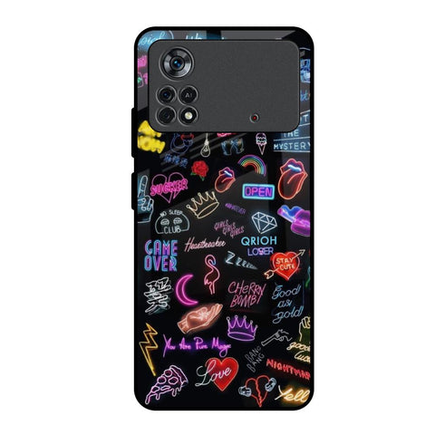 Accept The Mystery Poco X4 Pro 5G Glass Back Cover Online