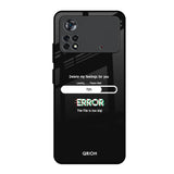 Error Poco X4 Pro 5G Glass Back Cover Online