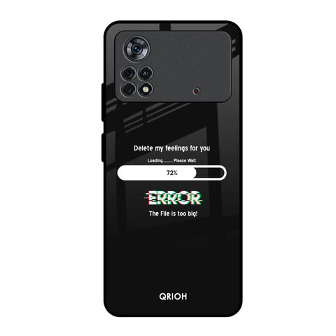 Error Poco X4 Pro 5G Glass Back Cover Online