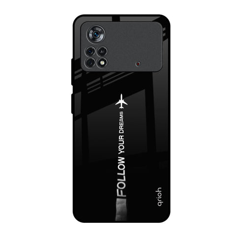 Follow Your Dreams Poco X4 Pro 5G Glass Back Cover Online