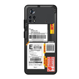 Cool Barcode Label Poco X4 Pro 5G Glass Back Cover Online