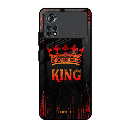 Royal King Poco X4 Pro 5G Glass Back Cover Online