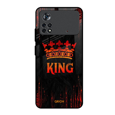 Royal King Poco X4 Pro 5G Glass Back Cover Online