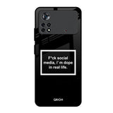 Dope In Life Poco X4 Pro 5G Glass Back Cover Online