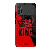 I Am A King Poco X4 Pro 5G Glass Back Cover Online