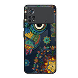 Owl Art Poco X4 Pro 5G Glass Back Cover Online