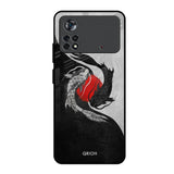Japanese Art Poco X4 Pro 5G Glass Back Cover Online