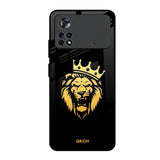 Lion The King Poco X4 Pro 5G Glass Back Cover Online