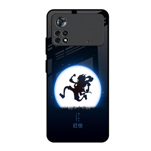 Luffy Nika Poco X4 Pro 5G Glass Back Cover Online