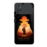 Luffy One Piece Poco X4 Pro 5G Glass Back Cover Online