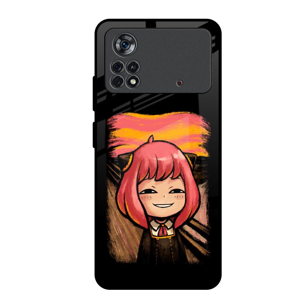 Spy X Family Poco X4 Pro 5G Glass Back Cover Online