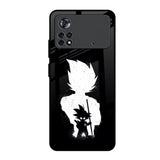 Monochrome Goku Poco X4 Pro 5G Glass Back Cover Online