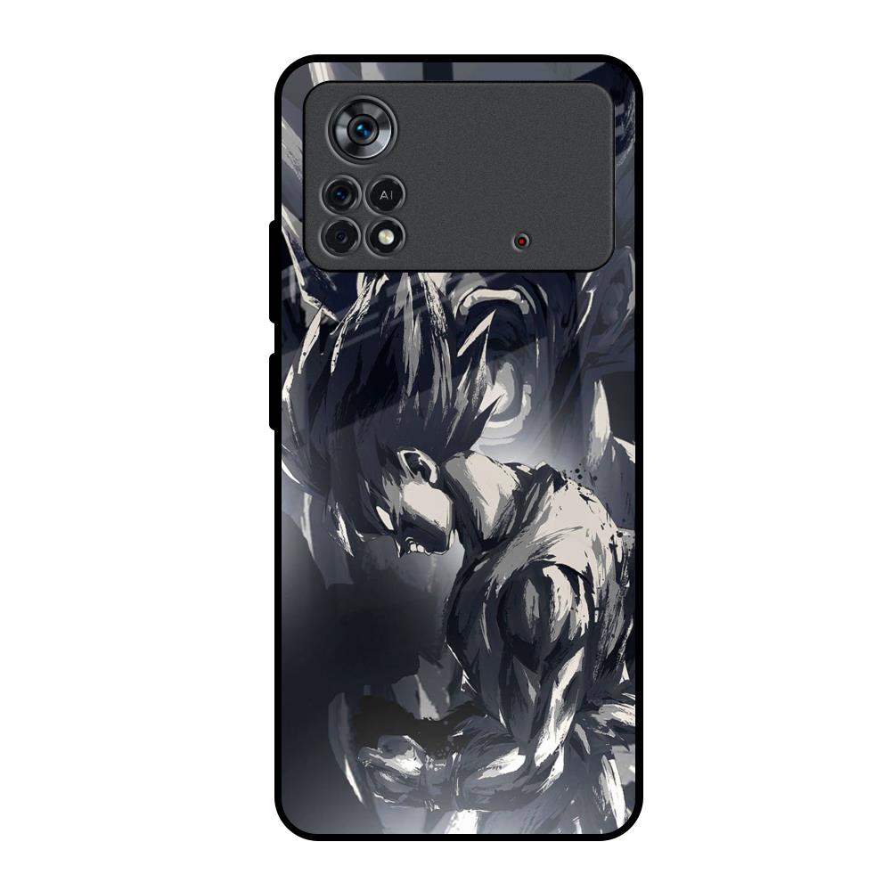 Sketch Art DB Poco X4 Pro 5G Glass Back Cover Online