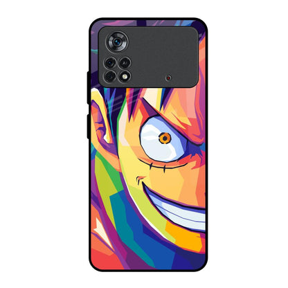 Monkey Wpap Pop Art Poco X4 Pro 5G Glass Back Cover Online