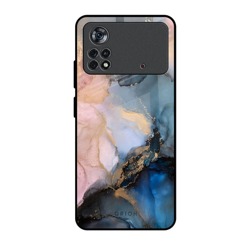 Marble Ink Abstract Poco X4 Pro 5G Glass Back Cover Online