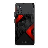 Modern Camo Abstract Poco X4 Pro 5G Glass Back Cover Online