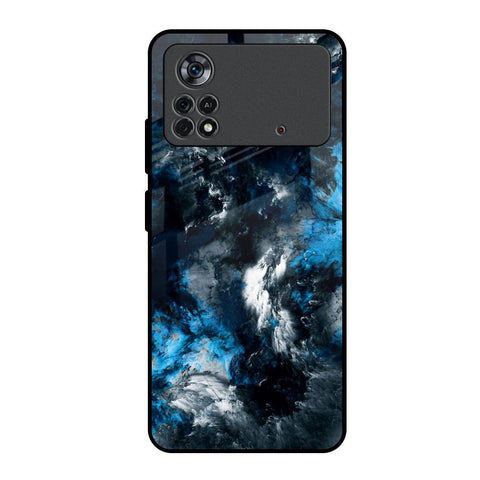 Cloudy Dust Poco X4 Pro 5G Glass Back Cover Online
