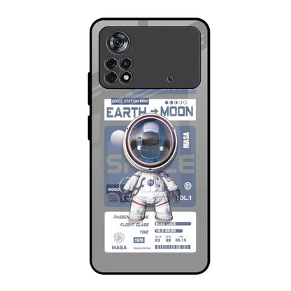 Space Flight Pass Poco X4 Pro 5G Glass Back Cover Online
