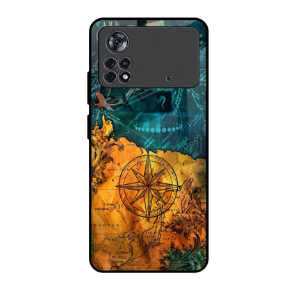 Architecture Map Poco X4 Pro 5G Glass Back Cover Online