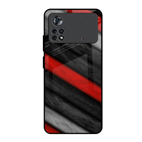 Soft Wooden Texture Poco X4 Pro 5G Glass Back Cover Online