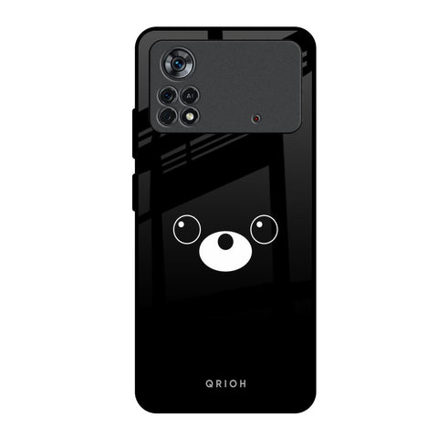 Cute Bear Poco X4 Pro 5G Glass Back Cover Online