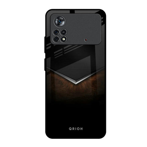 Dark Walnut Poco X4 Pro 5G Glass Back Cover Online