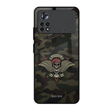 Army Warrior Poco X4 Pro 5G Glass Back Cover Online