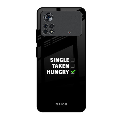 Hungry Poco X4 Pro 5G Glass Back Cover Online