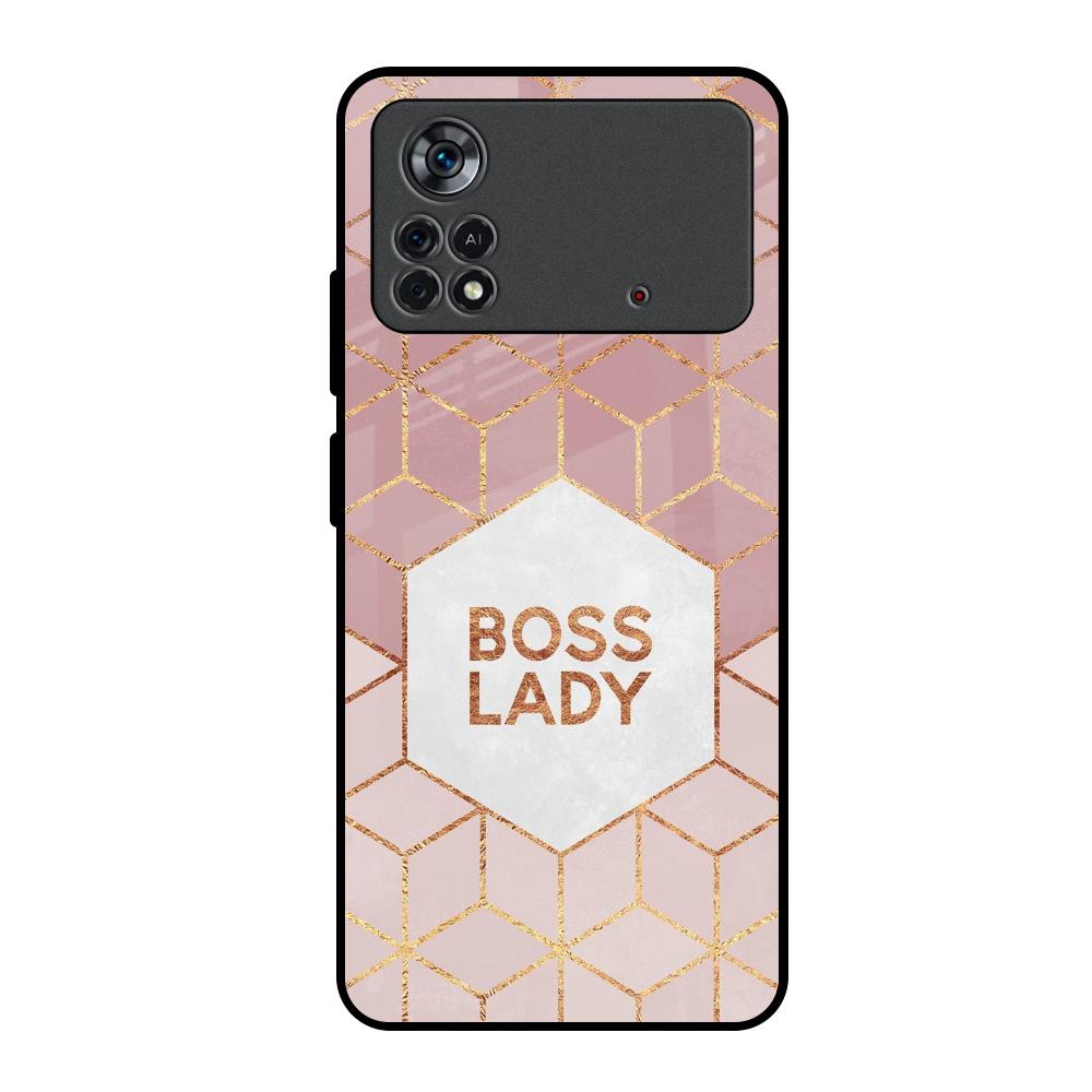 Boss Lady Poco X4 Pro 5G Glass Back Cover Online