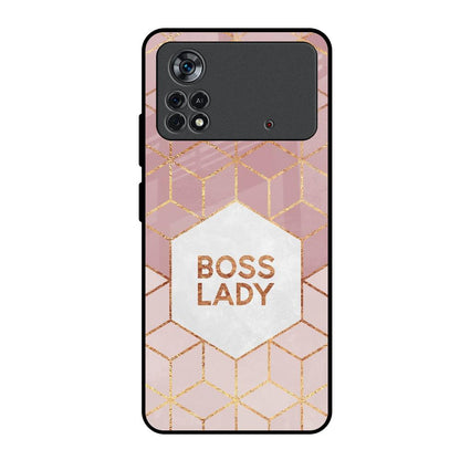Boss Lady Poco X4 Pro 5G Glass Back Cover Online