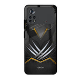 Black Warrior Poco X4 Pro 5G Glass Back Cover Online
